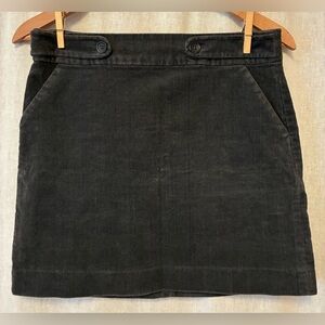 Banana Republic Corduroy Mini Skirt